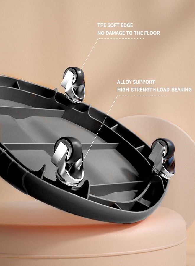 Ab Roller Wheel with Knee Mat, Ab Wheel Roller Core Workout Equipment, Multiple Training Methods, Exercise Roller Wheel, Home Gym Accessories
