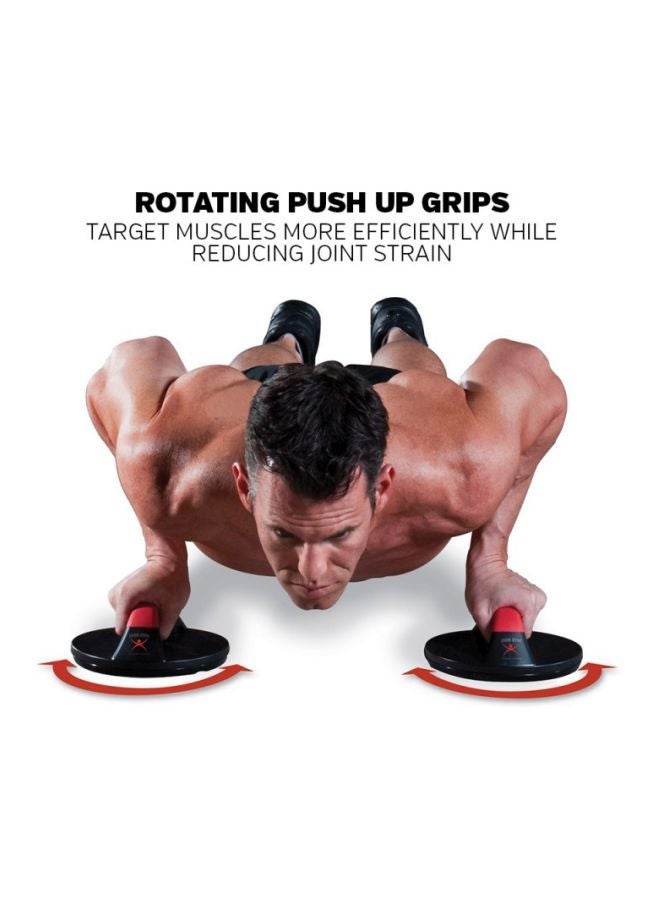 2-Piece Rotating Push Up Pro Stand Set