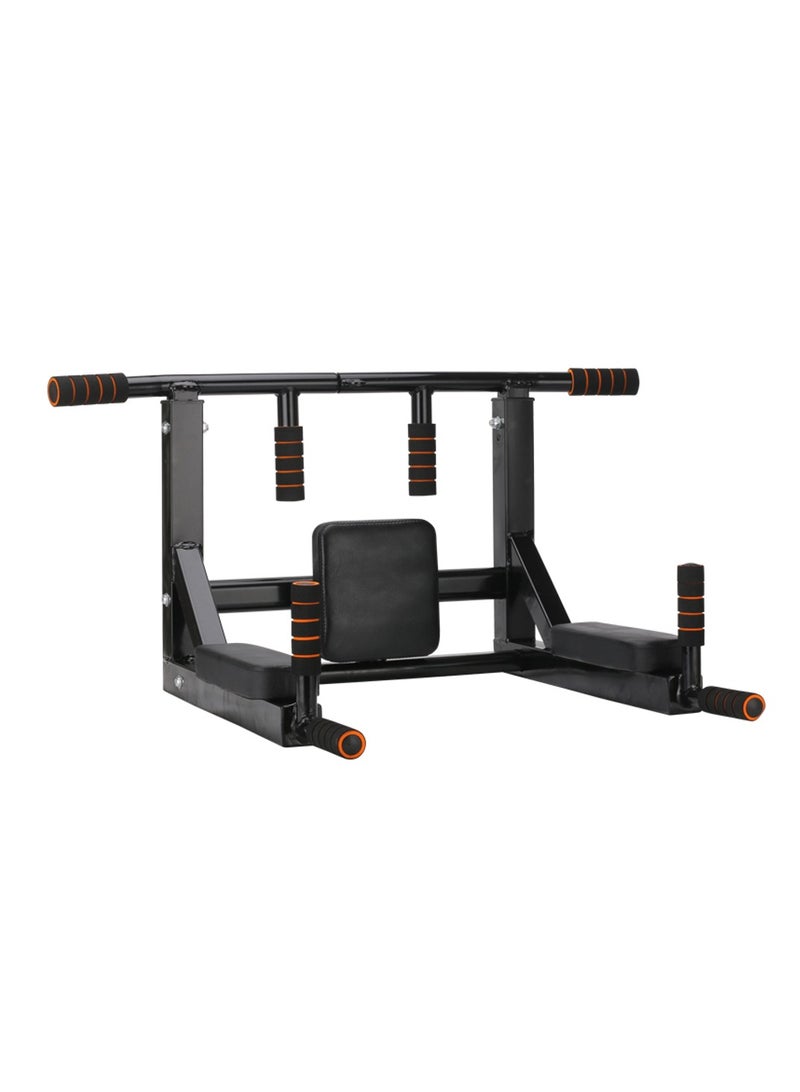 HM Sports Wall mounted multi-functional metal exercise bar