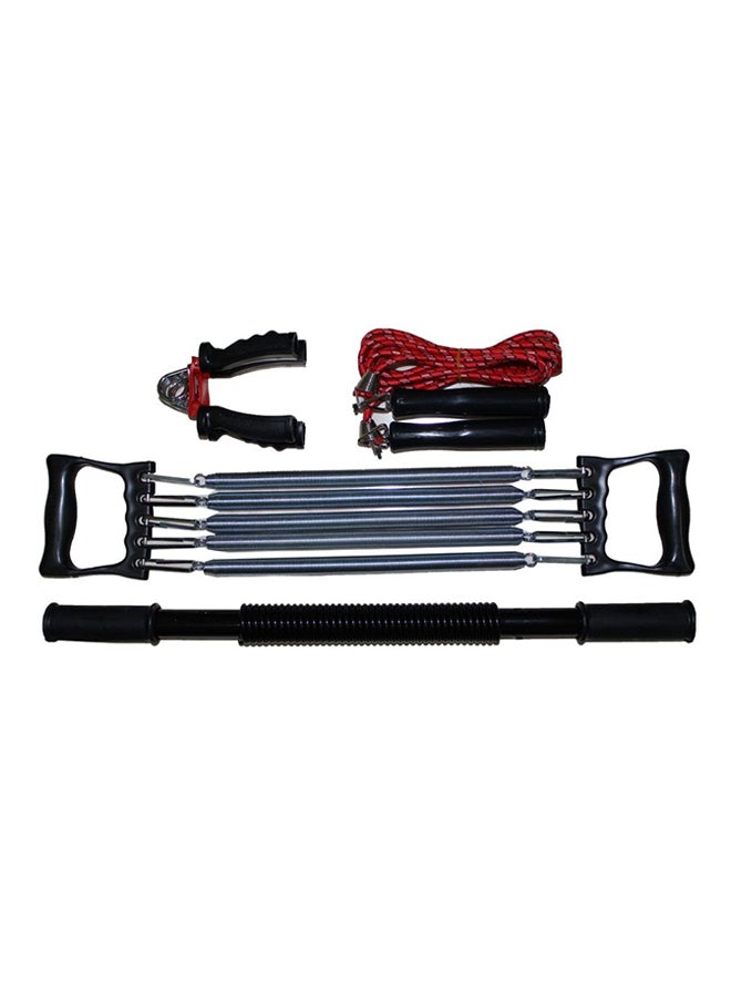 4-In-1 Body Exercise Spring Rod Set