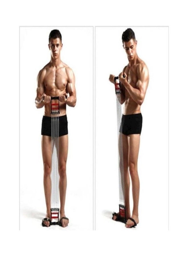 3 in 1 Multi Functional Training Band Exercise Gym Chest Expander 5 Resistance Bands