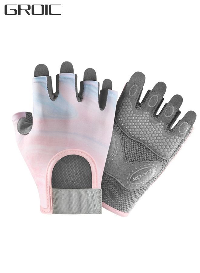 Weavke Gloves are All Protected, Gym Exercise Gloves, Refers to Joint Weight Weightless Gloves, Riding Gloves Silicone Shockproof Sports Gloves, Sports Protective Supplies