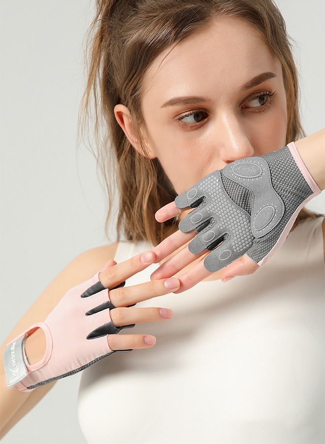 Weavke Gloves are All Protected, Gym Exercise Gloves, Refers to Joint Weight Weightless Gloves, Riding Gloves Silicone Shockproof Sports Gloves, Sports Protective Supplies