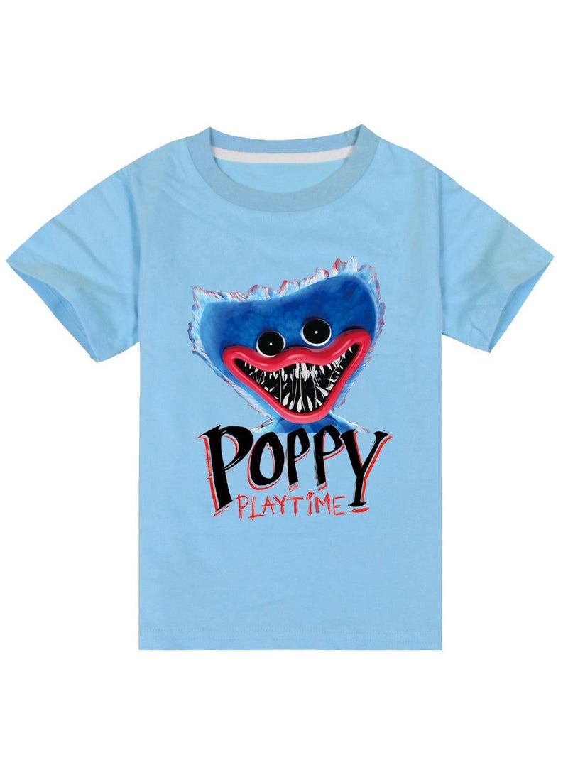 Boys' And Girls' Short Sleeve Tops