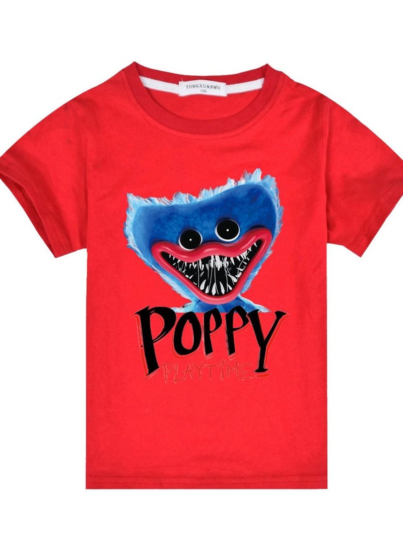 Boys' And Girls' Short Sleeve Tops