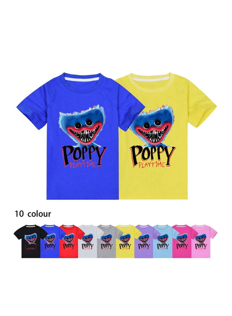 Boys' And Girls' Short Sleeve Tops