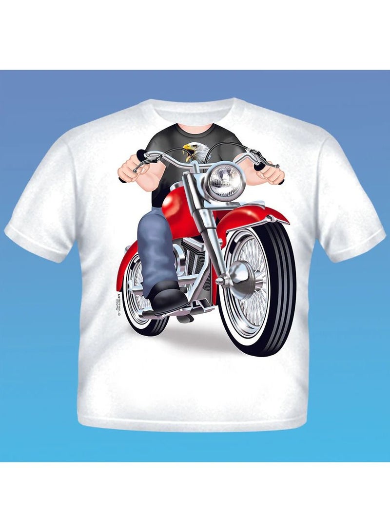 Baby Biker Fat Boy T-Shirt For 1 - 2 Years Baby