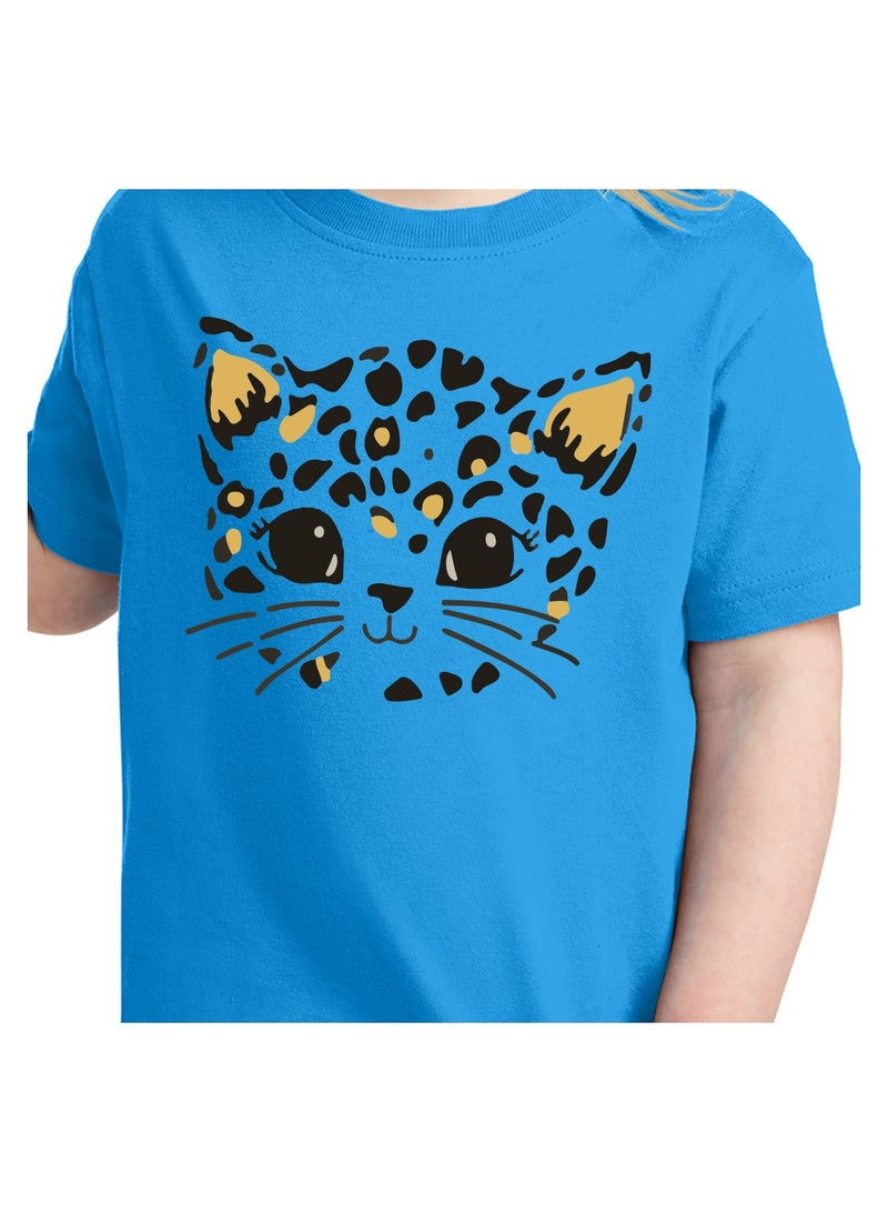 Kids Multi Color Combo Printed Design T-shirt For Girls - Fashionable Short Sleeve T-Shirt - Casual Daily Shirt For Kids - Assorted Colors