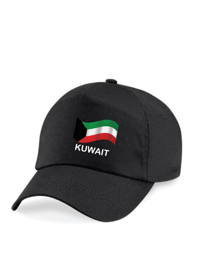 Kuwait National Day Gift Set for Girls - T-Shirt - Cap - Badge and Flag Set - Celebrate Kuwait National Day with this Kids Combo Pack in Style