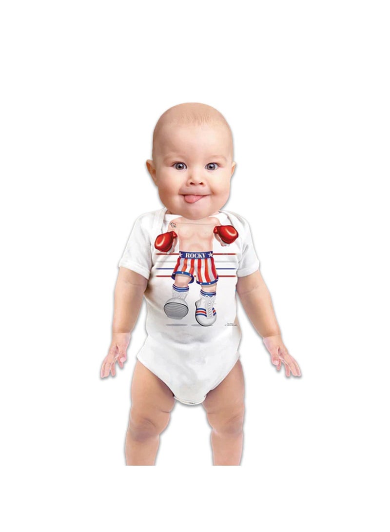 Baby Rocky The Boxer Romper For 6 - 12 Months Baby