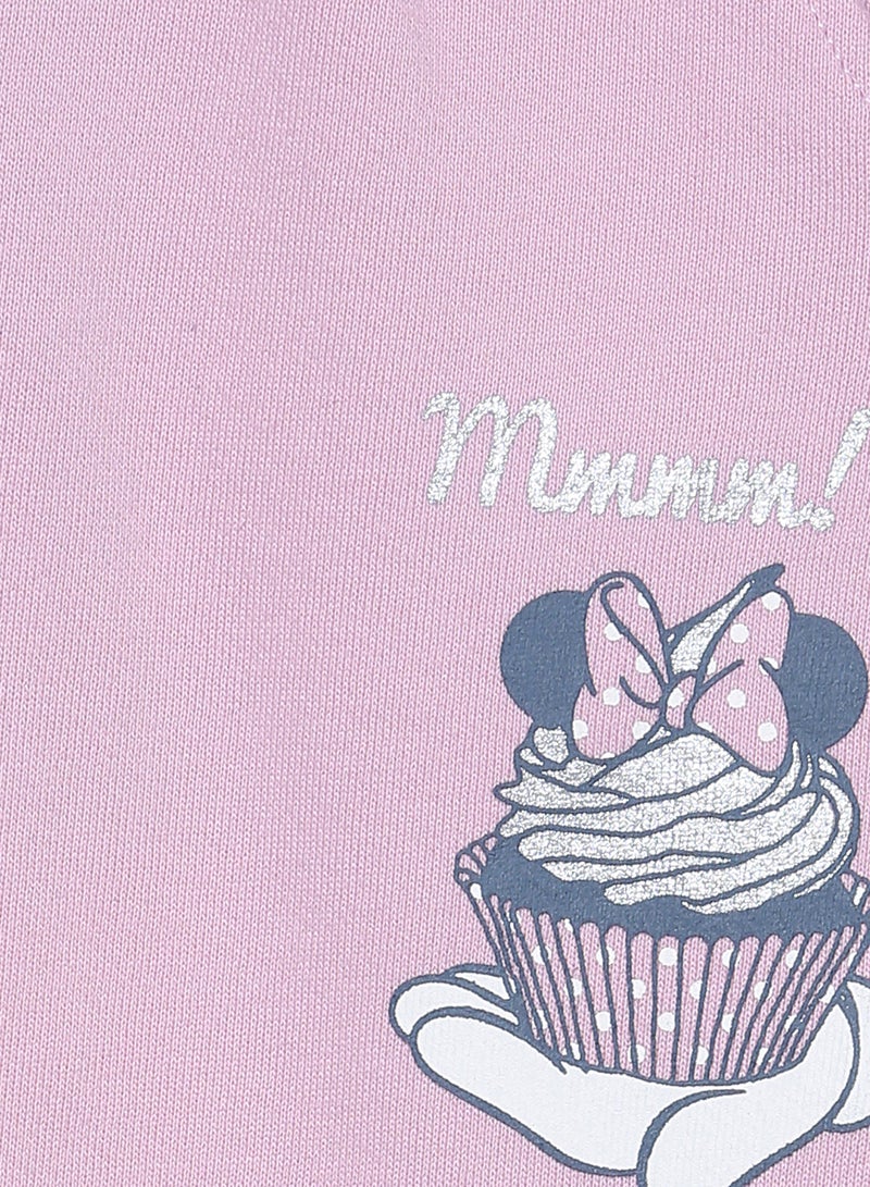 Dusty Minnie Mouse Sweatpants Pink