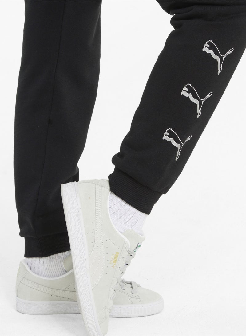 Logo Detailed Girls Joggers