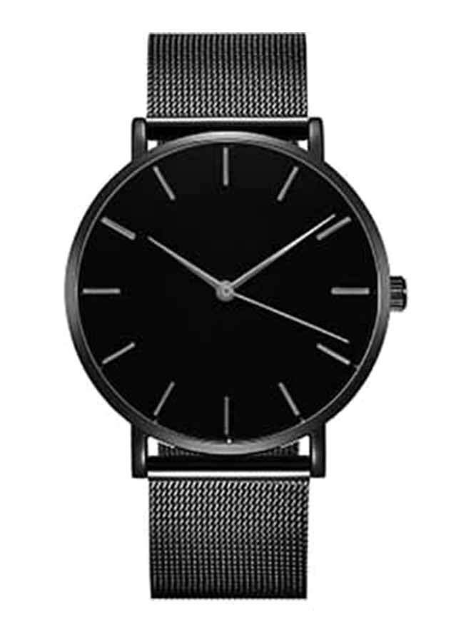 Women's 5-Piece Stainless Steel Analog Watch And Bracelet Set 8356