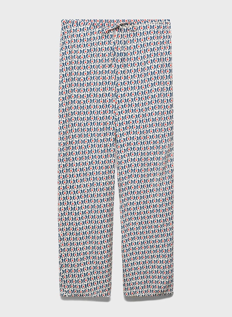 Youth Geo Printed Trousers