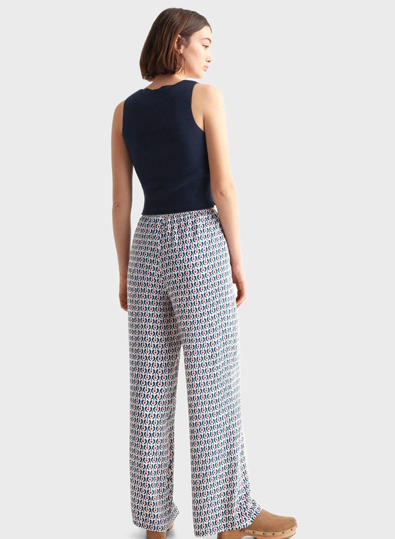 Youth Geo Printed Trousers