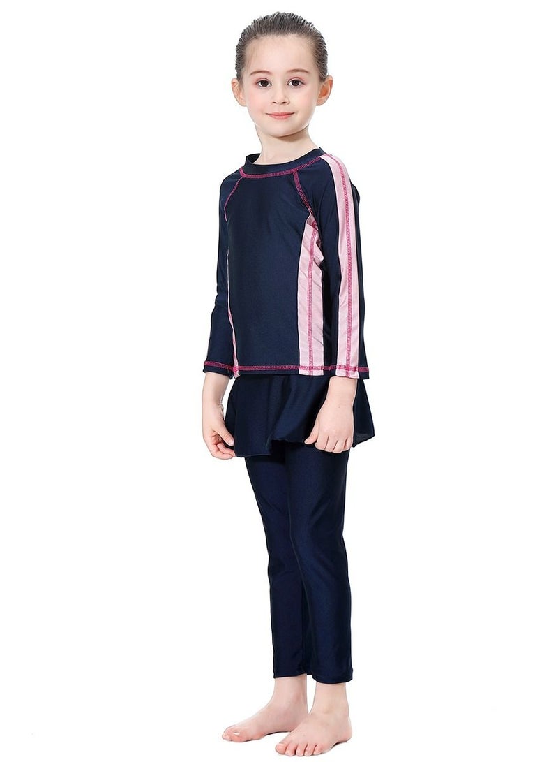 Girl Swimwear Long Sleeve and Long Trousers