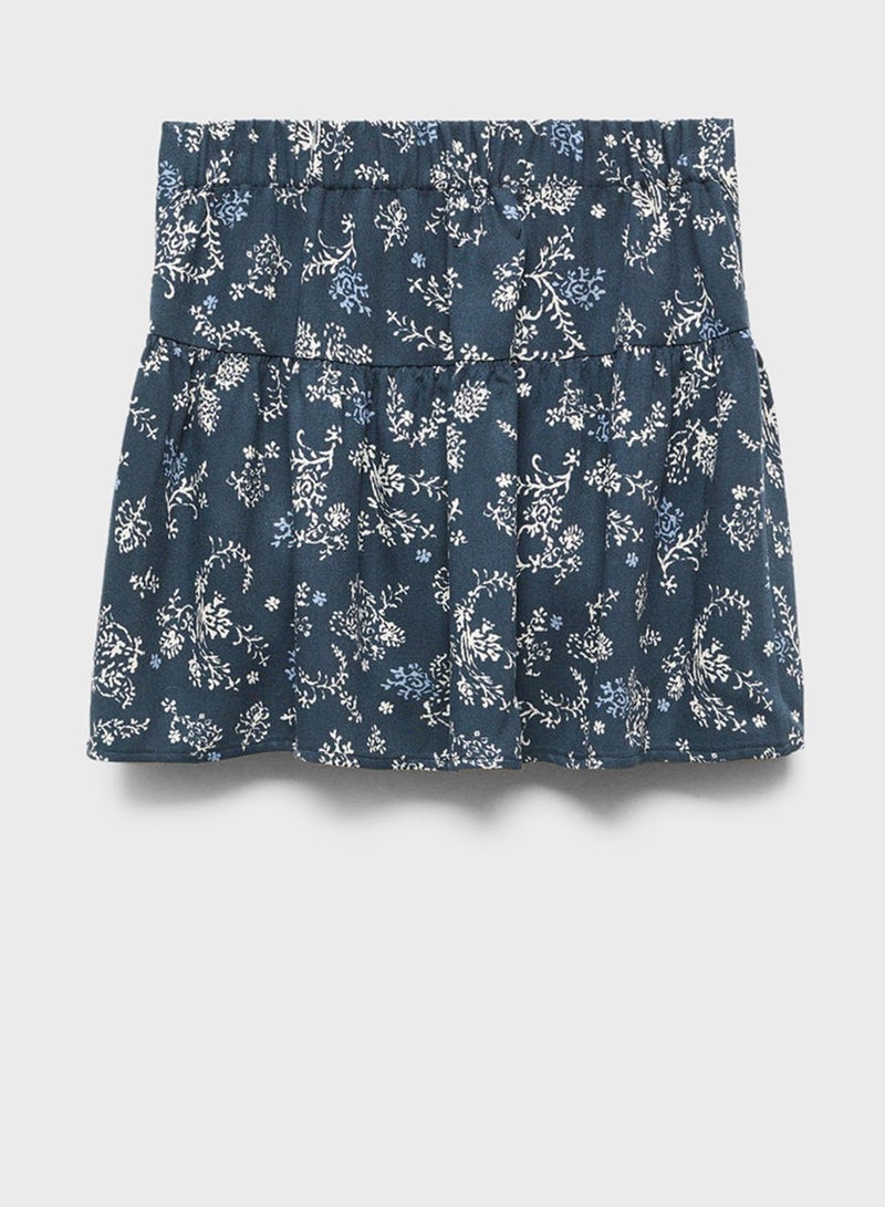 Kids Printed Skirt