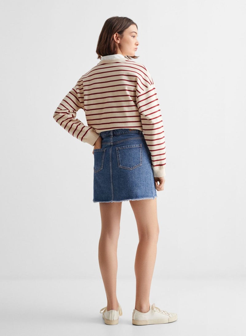 Youth Essential Denim Skirt