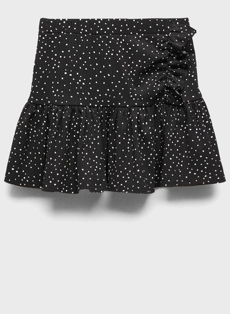 Kids Polka Dot Skirt