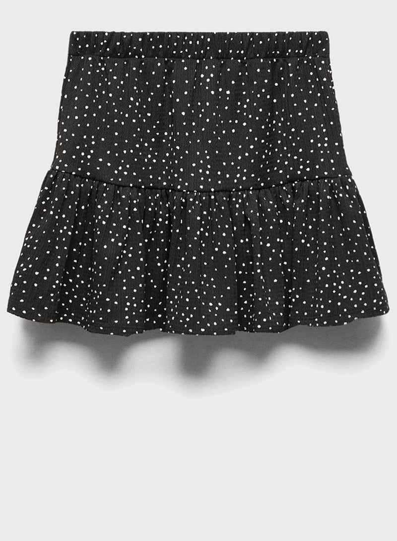 Kids Polka Dot Skirt