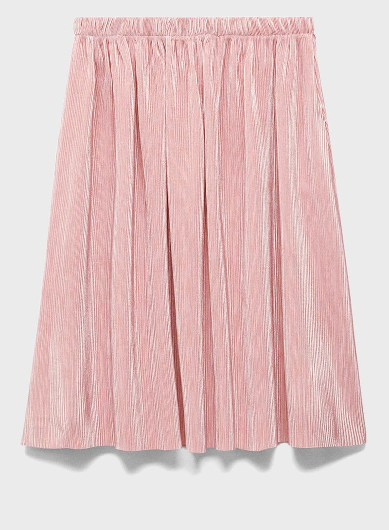 Kids Pleated Skirt