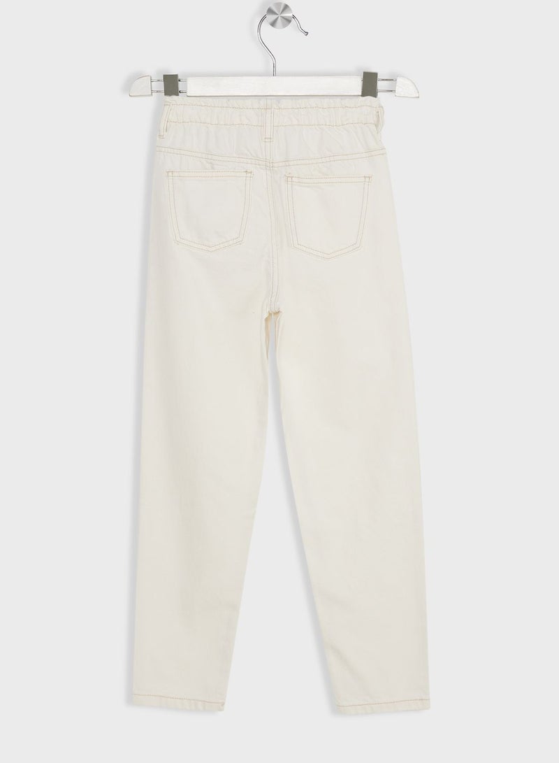 Kids Paperbag Jeans