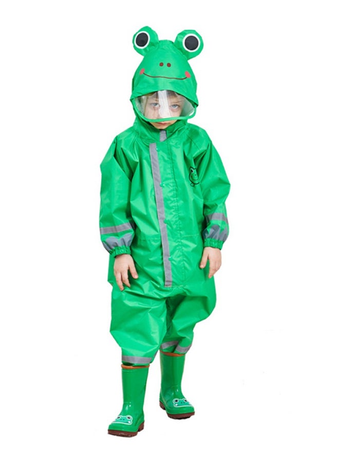 Breathable Waterproof Raincoat Green