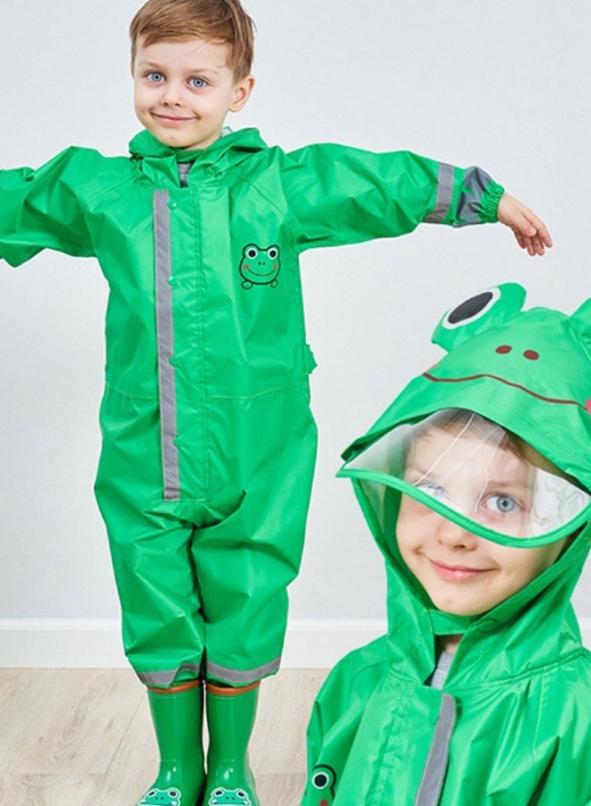 Breathable Waterproof Raincoat Green