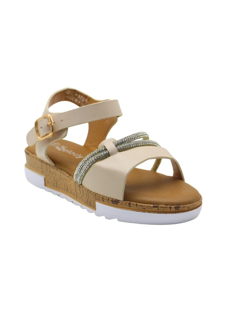 Kids Melody Flat Sandals for Girls and Toddler for Party and Schools and Summer Shoes