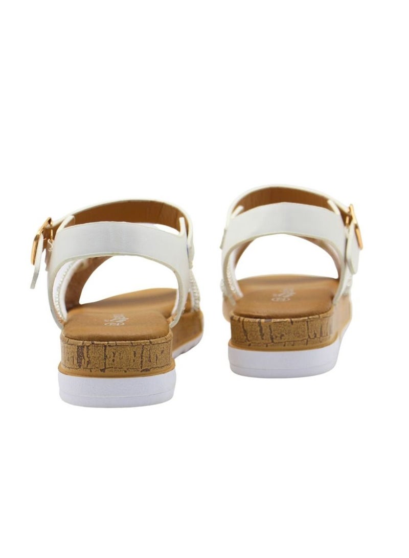 Kids Melody Flat Sandals for Girls and Toddler for Party and Schools and Summer Shoes