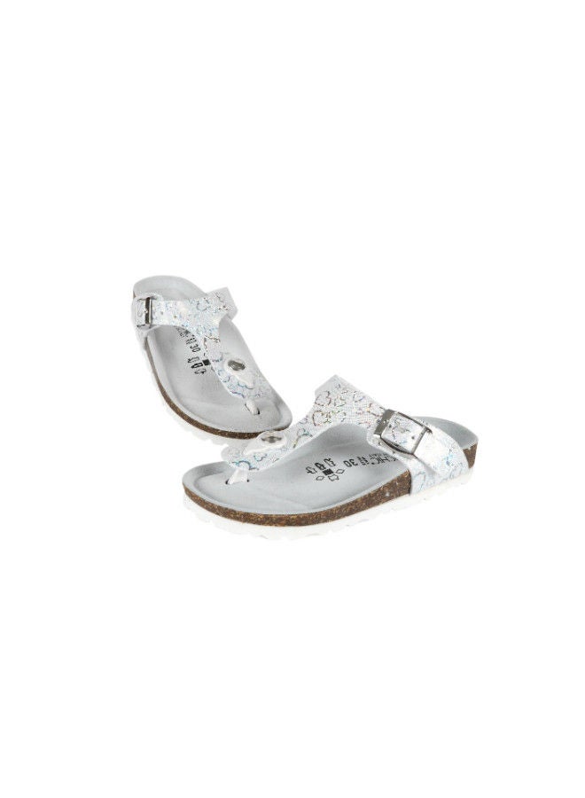 Biochic Girls Thong Sandals 012-419 830-White