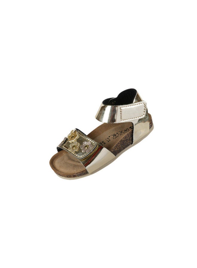 Biochic Girls Backstrap Sandal 012-432 807FMT-Platin