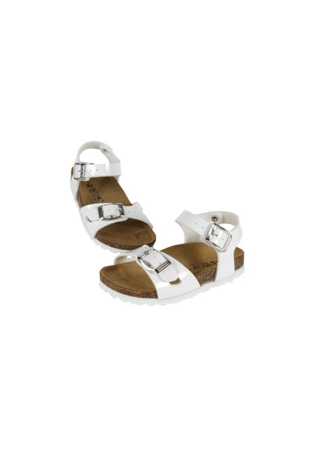 Biochic Girls Backstrap Sandal 012-423 1846-White