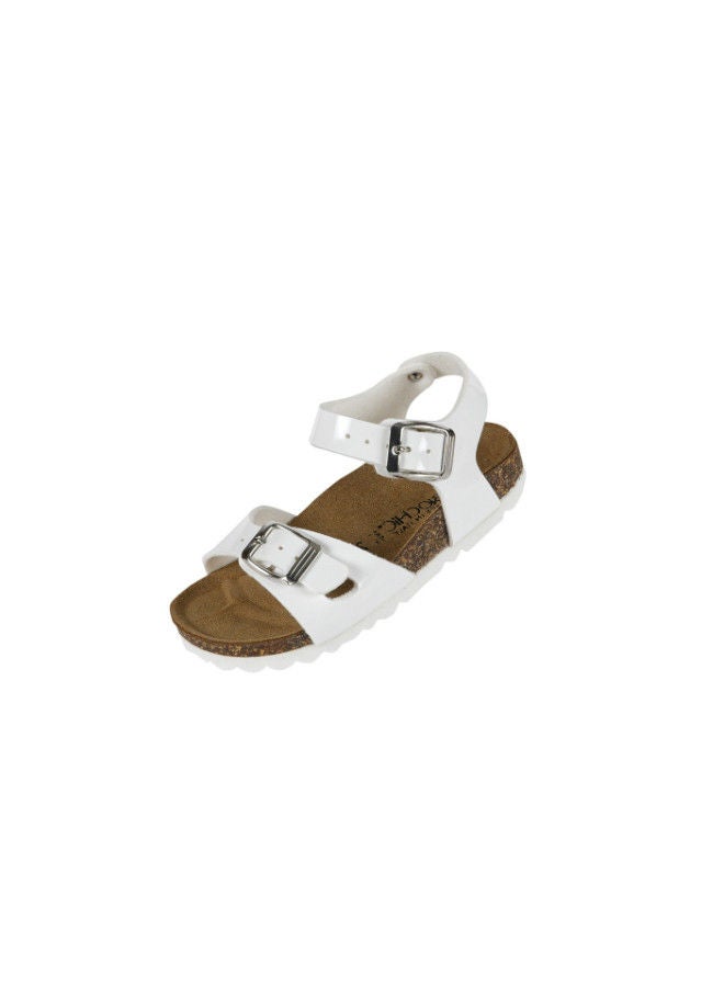 Biochic Girls Backstrap Sandal 012-423 1846-White