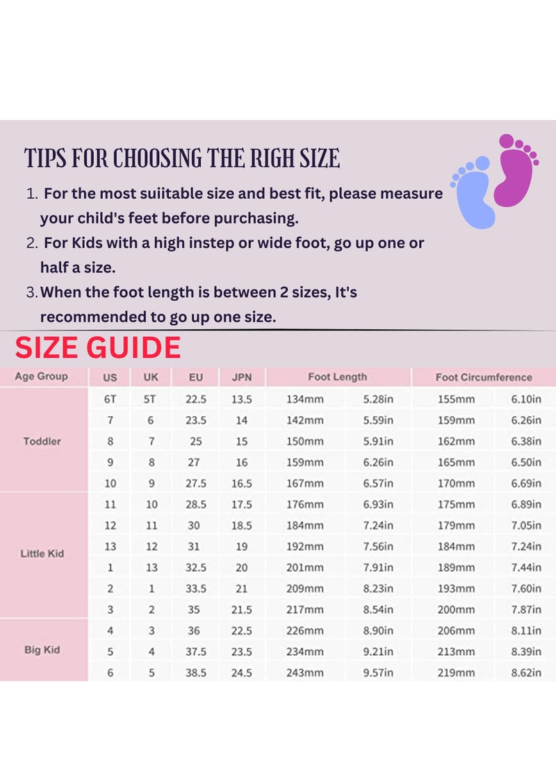 Mon Ami Girls and Kids School Shoes, Hook and Loop Strap, Flats and Lightweight for Kids, Casual Baby Girl Shoes for Party, School Uniform, Black Dress and Wedding.