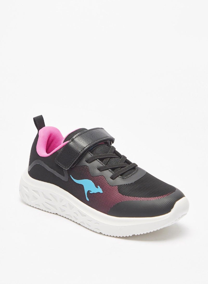 Kangaroos Girls' Sports Shoes With Hook And Loop Closure