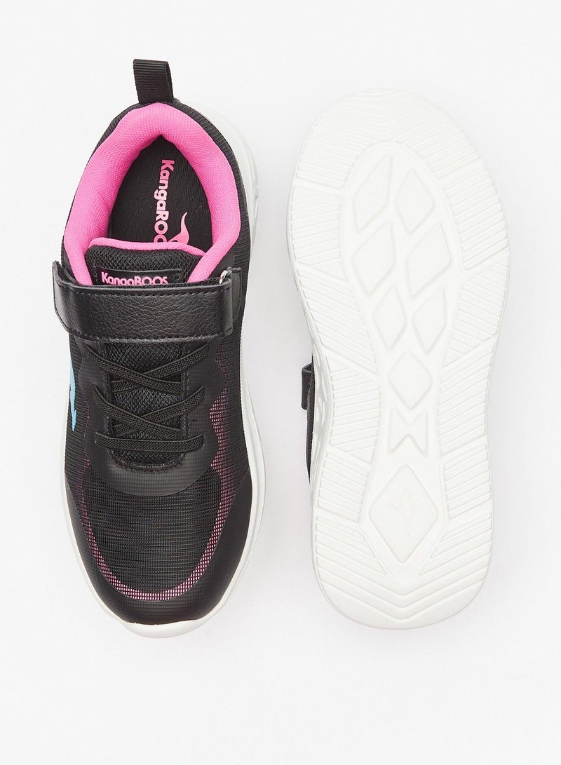 Kangaroos Girls' Sports Shoes With Hook And Loop Closure