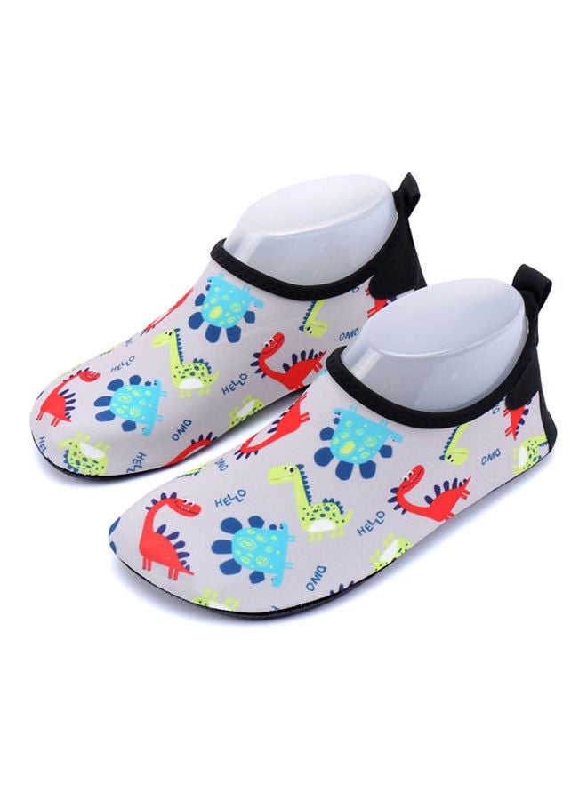 Toddlers Kids Boy Dinosaur Beach Swimming Water Sports Socks Anti-slip Shoes multicolor