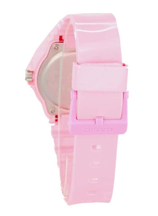 Girls' Resin Analog Watch LRW-200H-4B2 - 34 mm - Pink