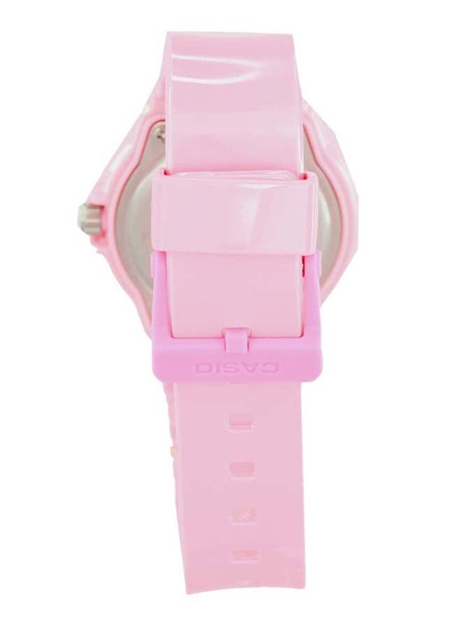 Girls' Resin Analog Watch LRW-200H-4B2 - 34 mm - Pink