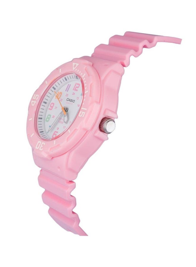 Girls' Water Resistant Analog Watch LRW200H-4B2V - 34 mm - Pink