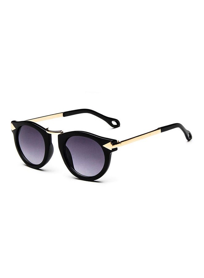 Kids' Retro Fashion Round Frame Sunglasses
