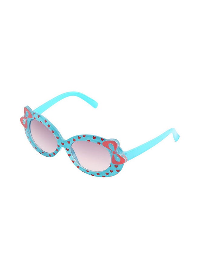 Girls' Full Rim Oval Sunglasses