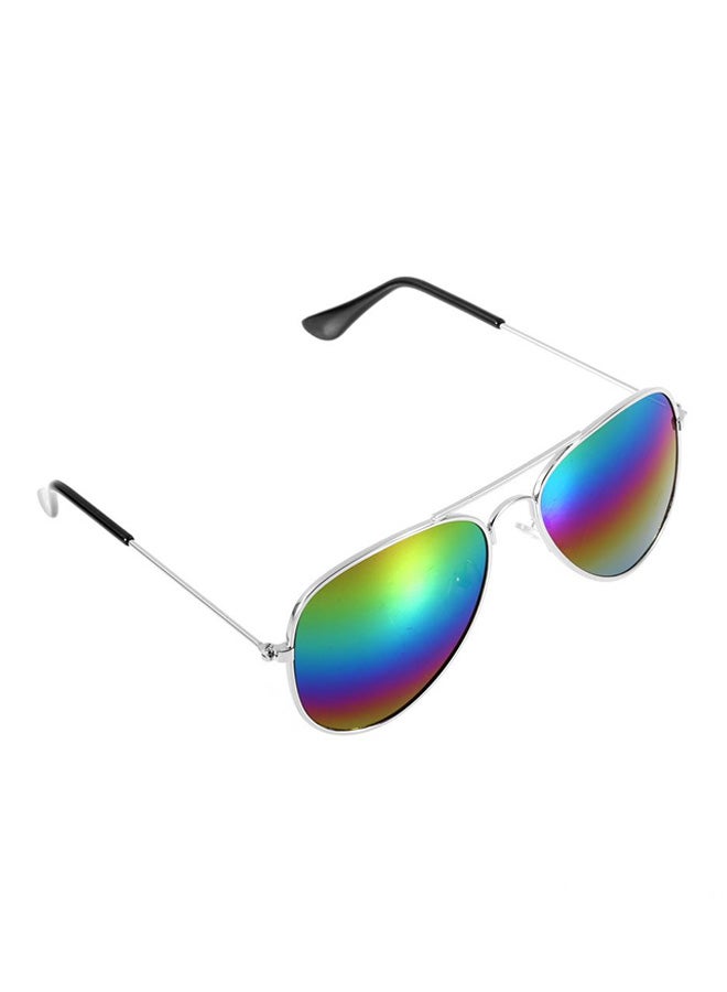 Kids' Full Rim Aviator Sunglasses