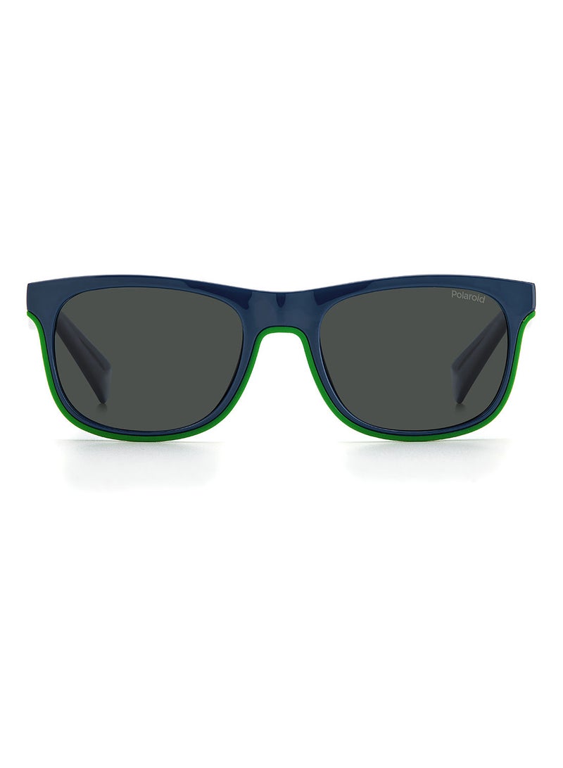 Square Sunglasses Pld 8041/S Blue Grn 47