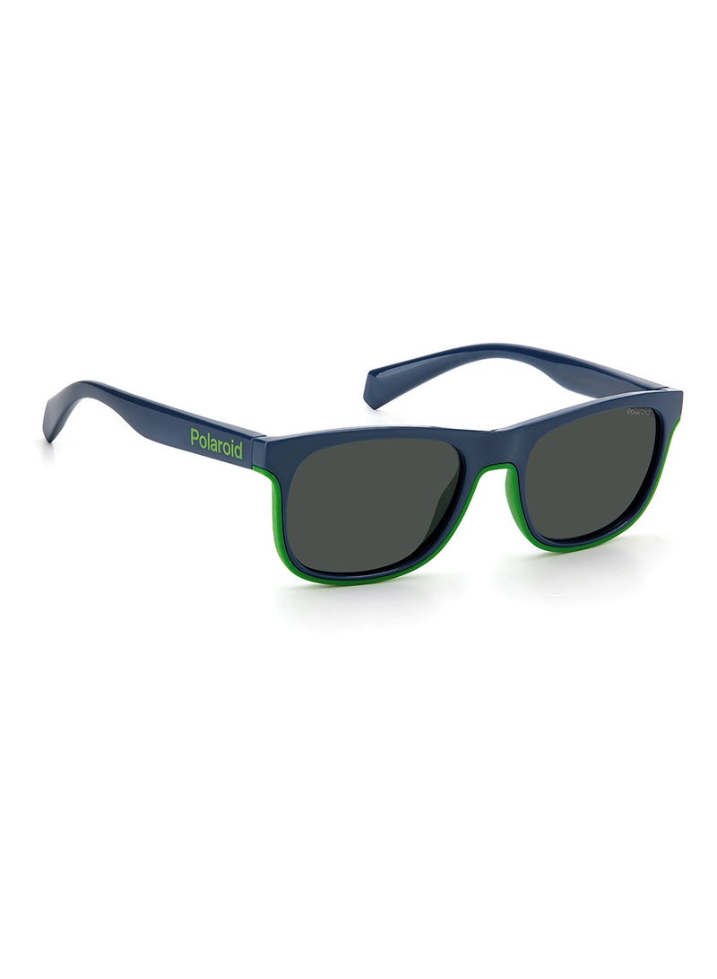 Square Sunglasses Pld 8041/S Blue Grn 47