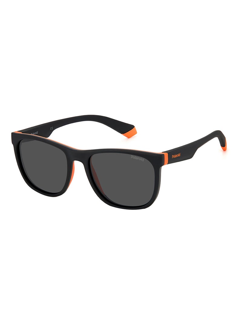 Square Sunglasses Pld 8049/S Blck Orng 49