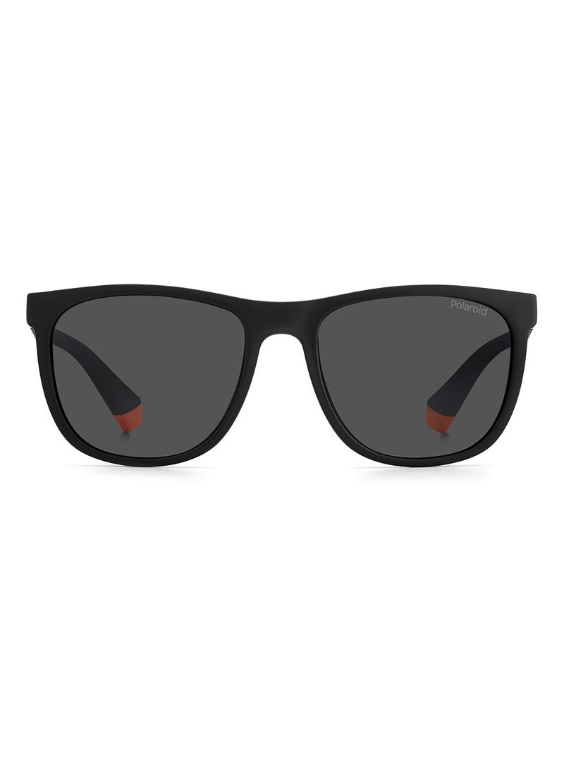 Square Sunglasses Pld 8049/S Blck Orng 49