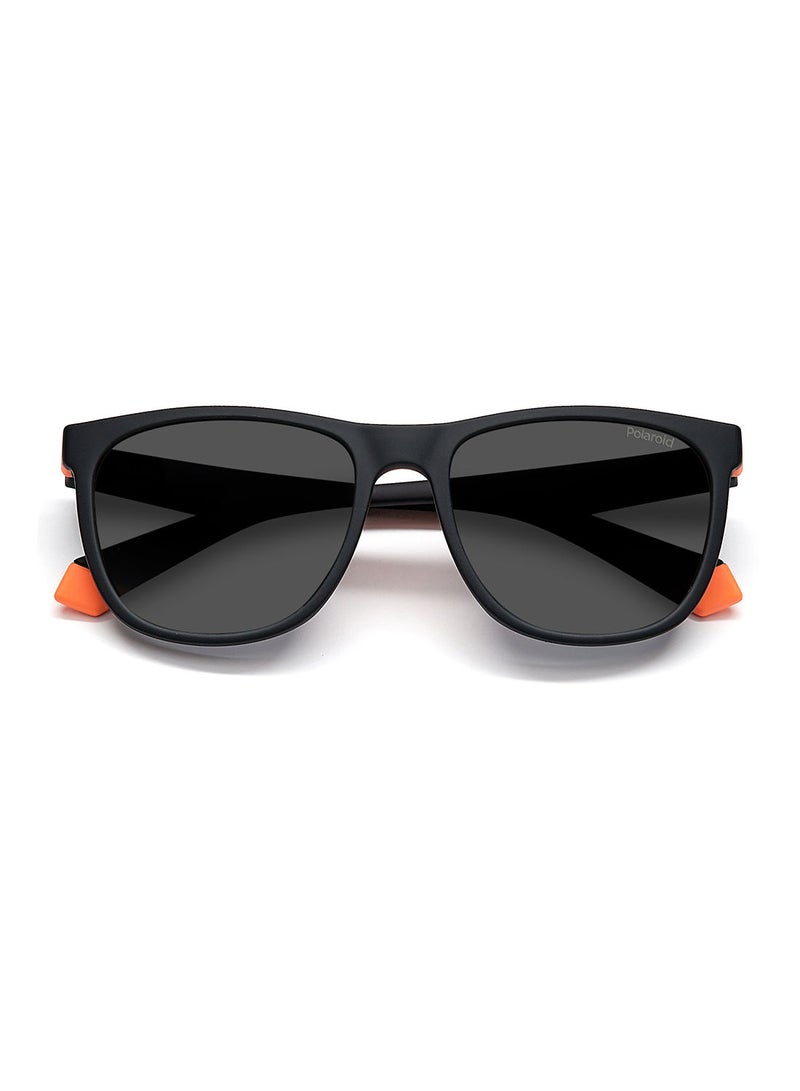 Square Sunglasses Pld 8049/S Blck Orng 49