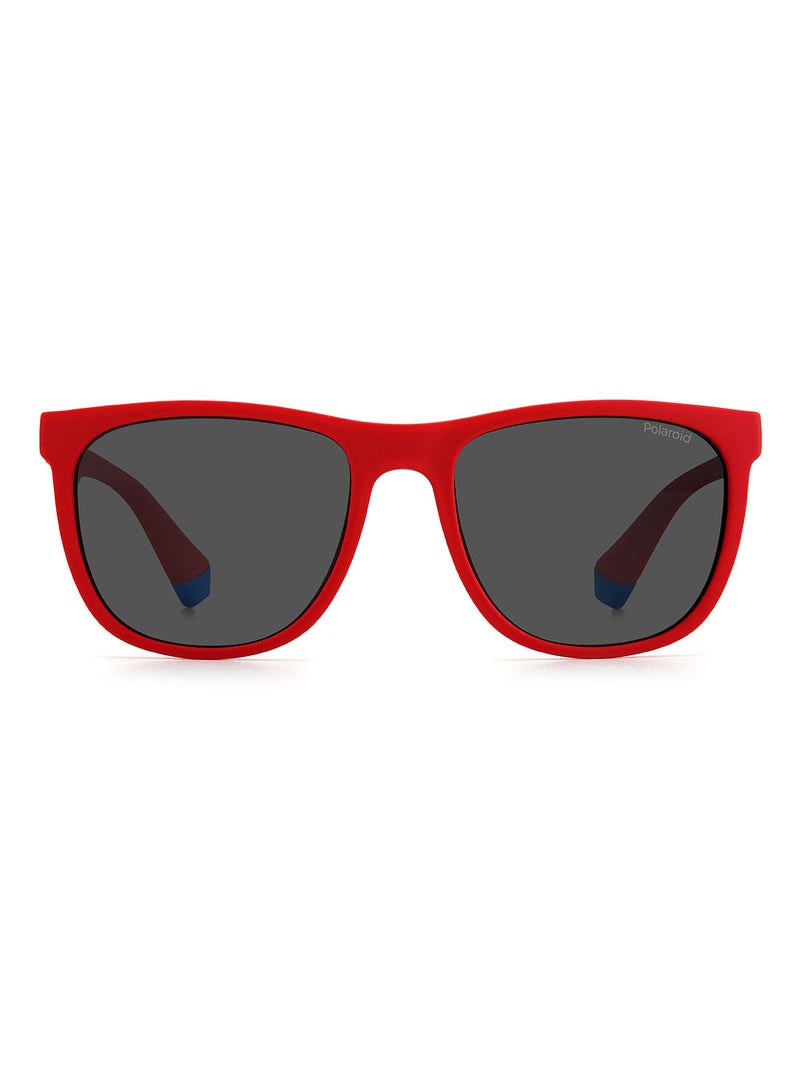 Square Sunglasses Pld 8049/S Red Blue 49